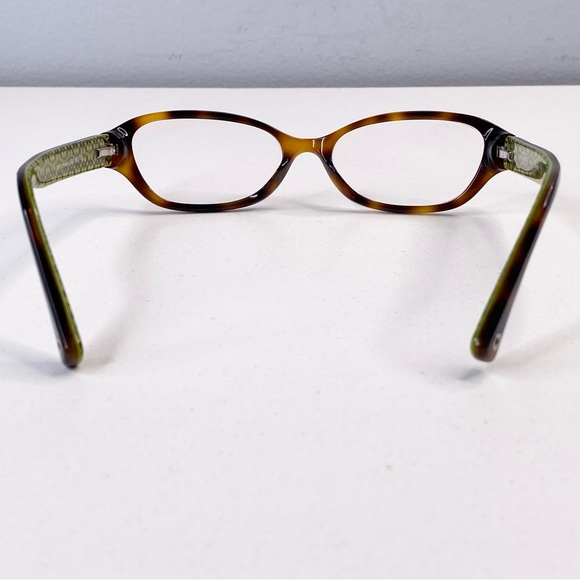 Coach New York Delaney HC6015 5031 Brown Tortoise Eyeglasses Frame 50-16-130 - Picture 9 of 13